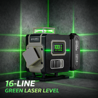 CyberGreen Pro 4D 360° Green Laser Level