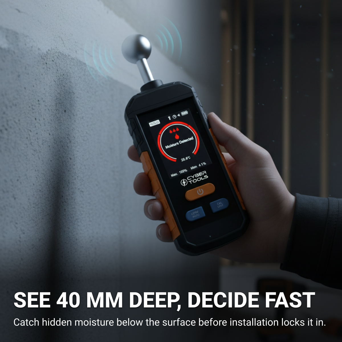 CYBERMOIST PRO™ Moisture Meter