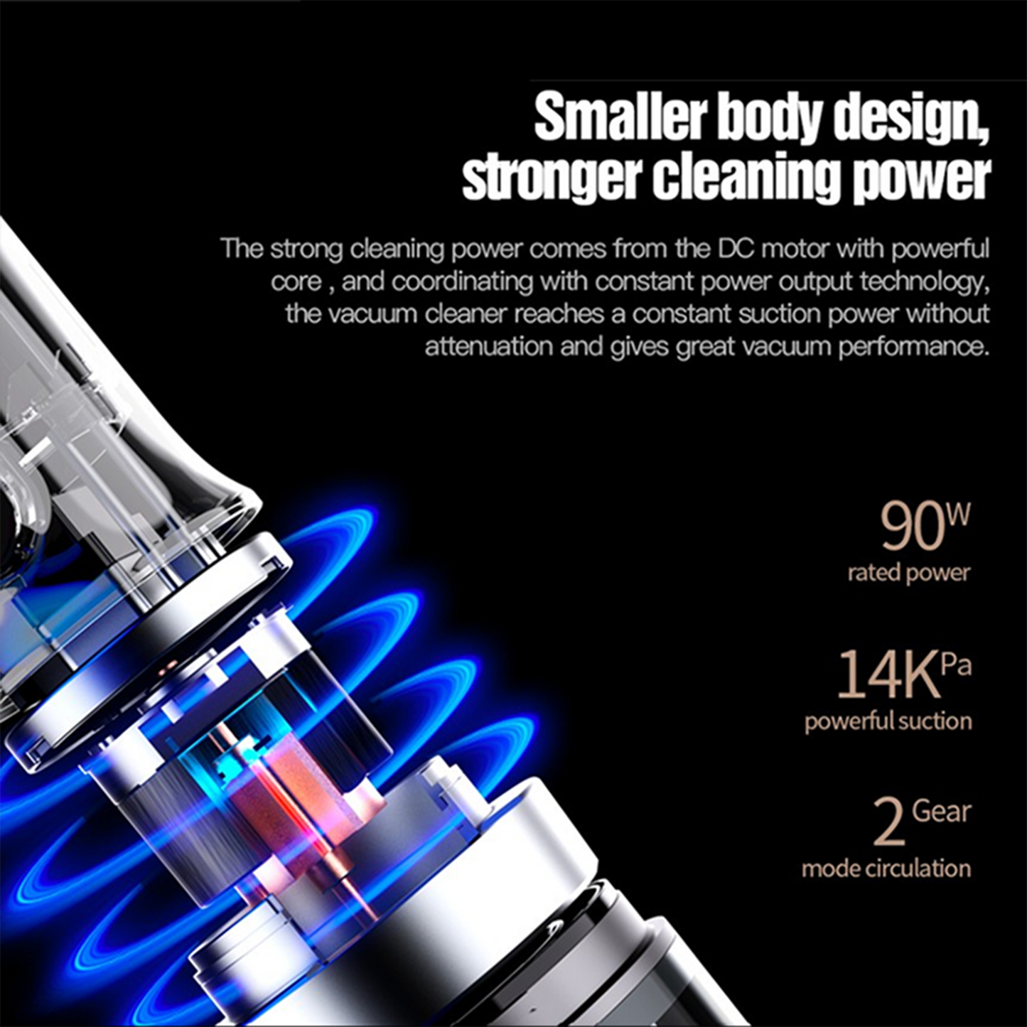 GladiVac™- The Cordless Vacuum Cleaner