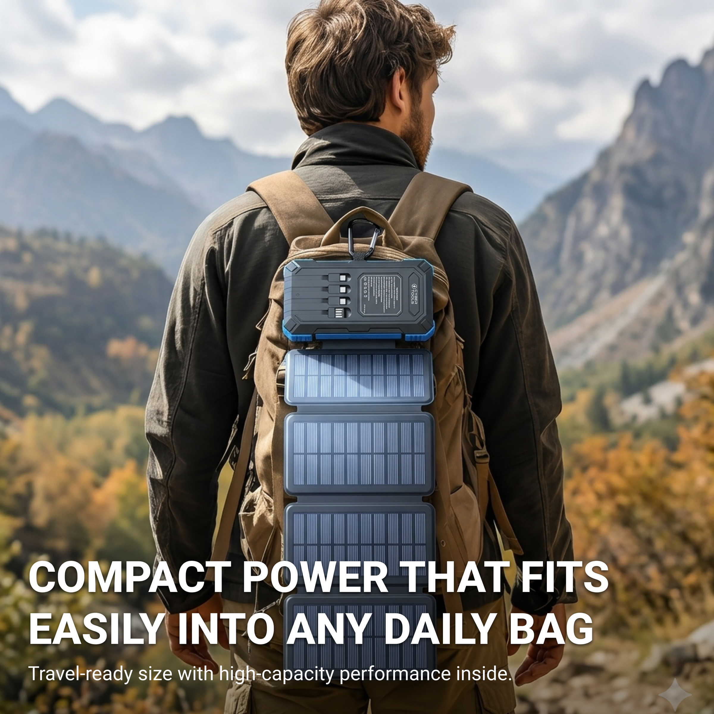 PowerBackline Solar Power Bank
