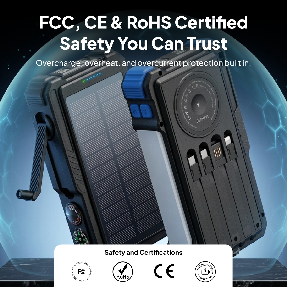 PowerBackline Solar Power Bank