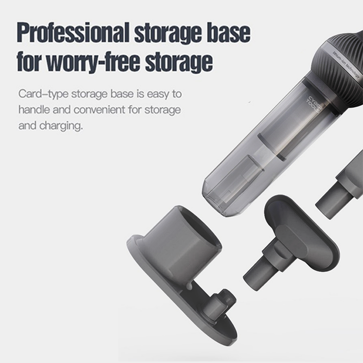 GladiVac™- The Cordless Vacuum Cleaner