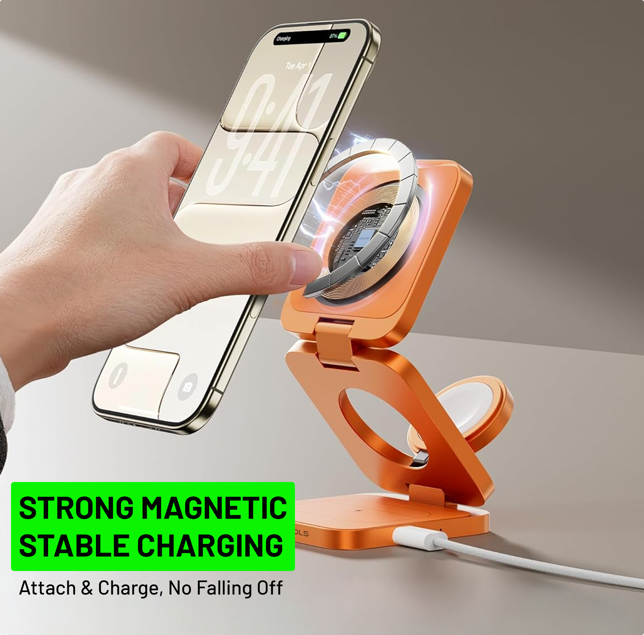 QiFold All-in-One Wireless Charging Dock