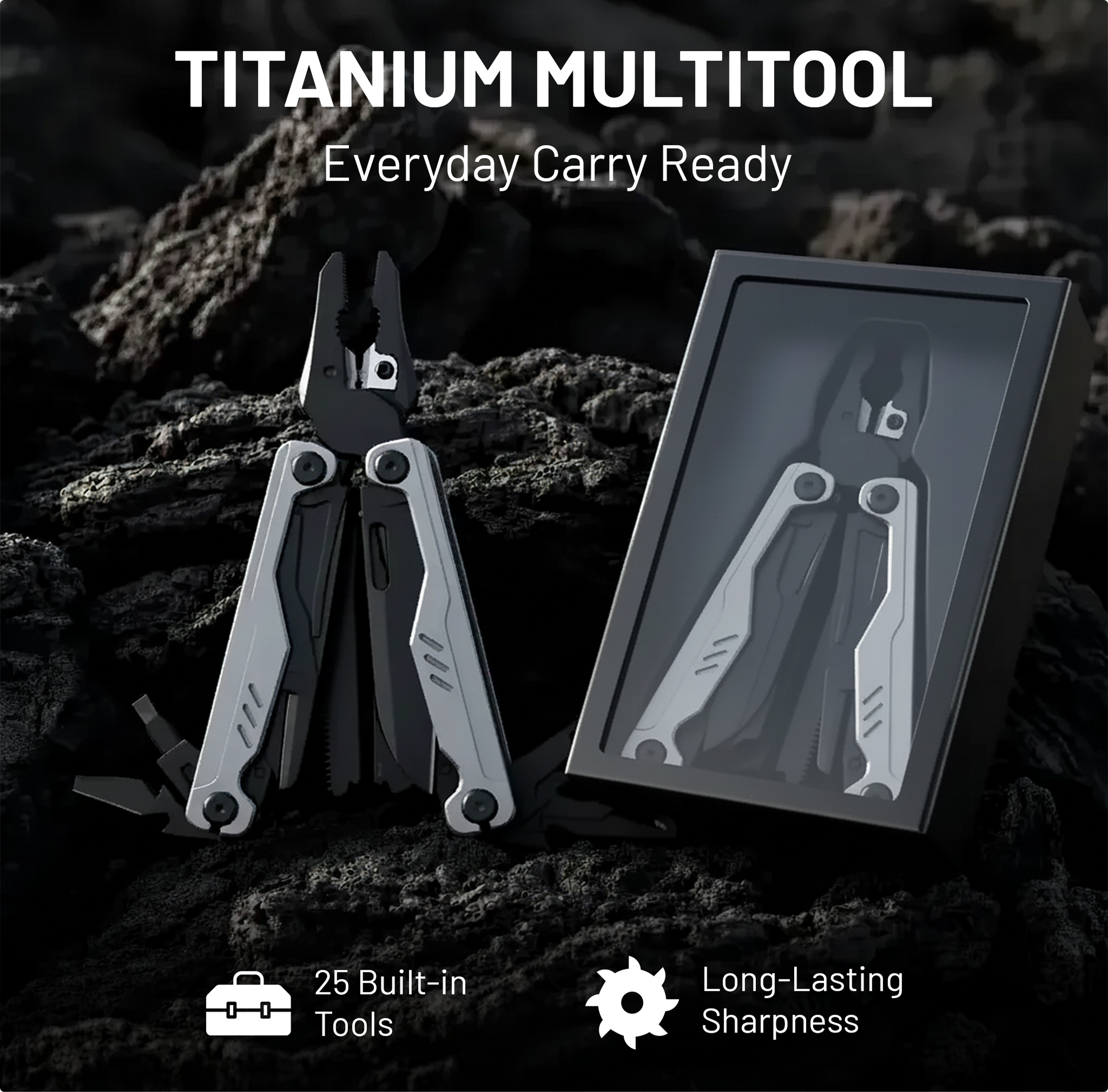 CYBER ForgeX Titanium Multitool