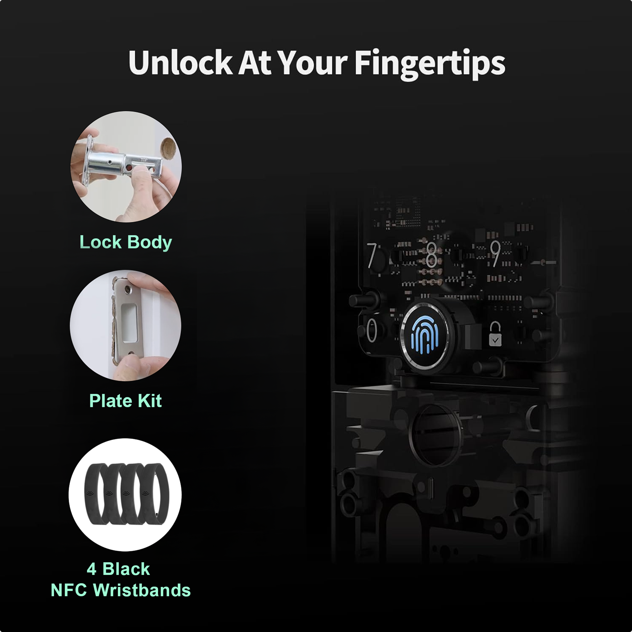 HaloLock Deadbolt Smart Door Lock