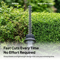 CYBER HedgeMaster Pro 3-in-1 Extended Cordless Hedge Trimmer