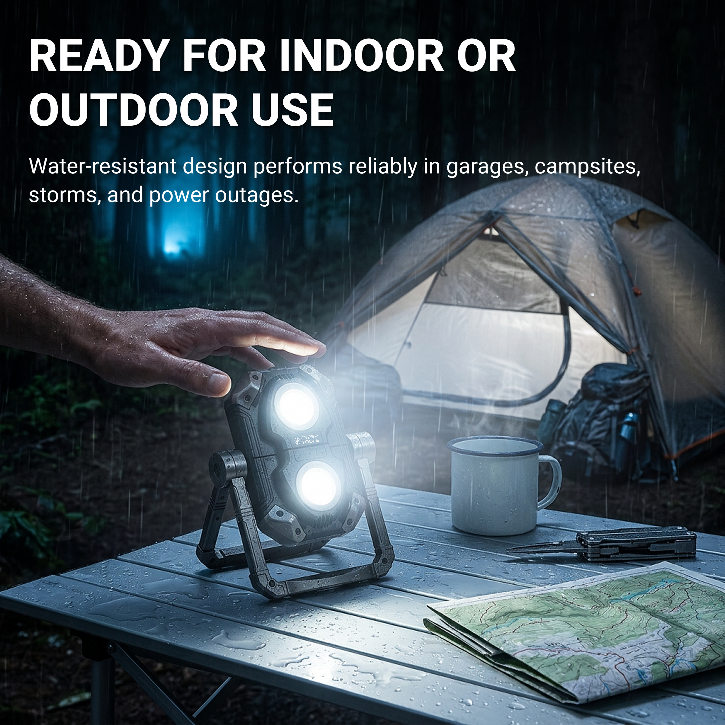 Cyber Rechargeable Work Light