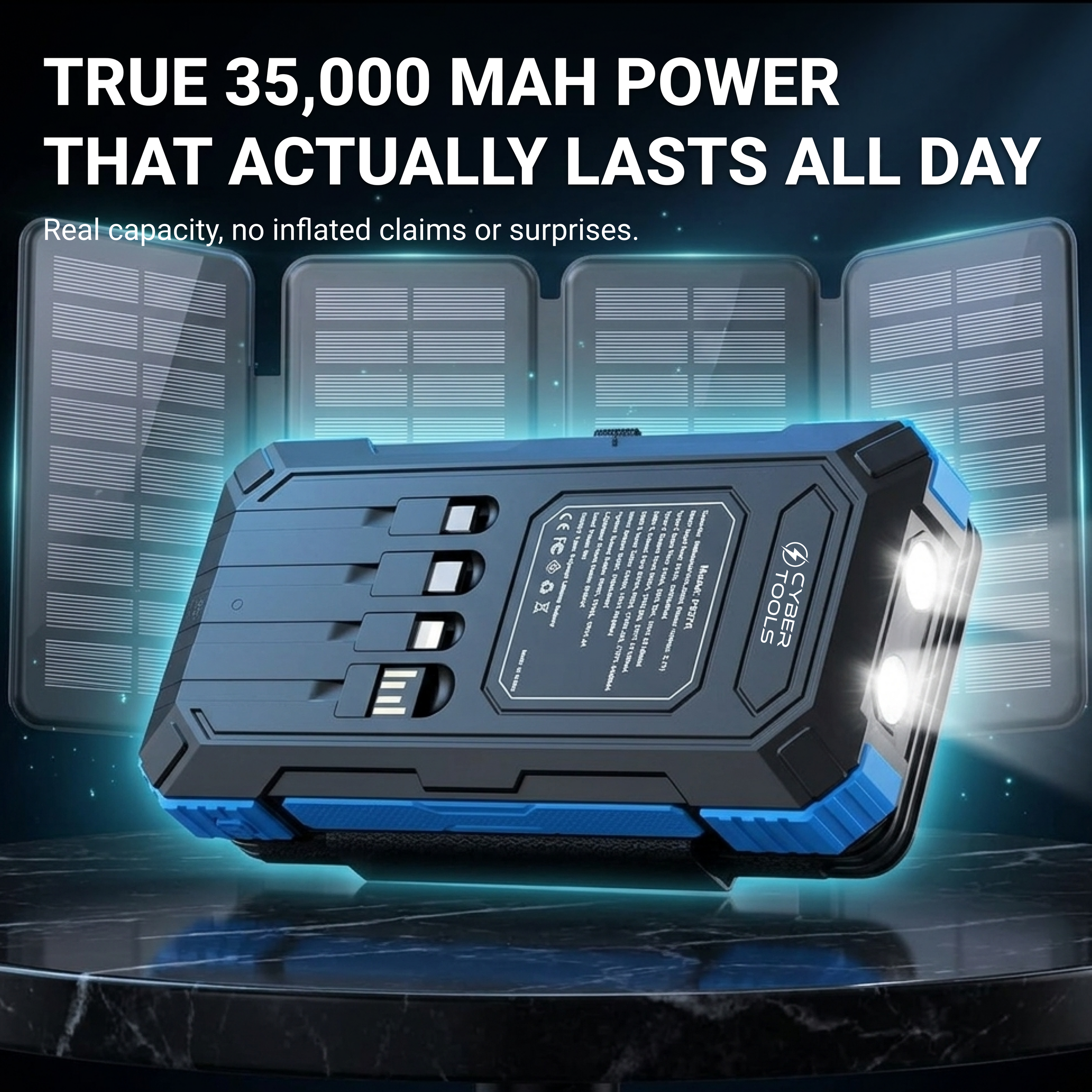 PowerBackline Solar Power Bank