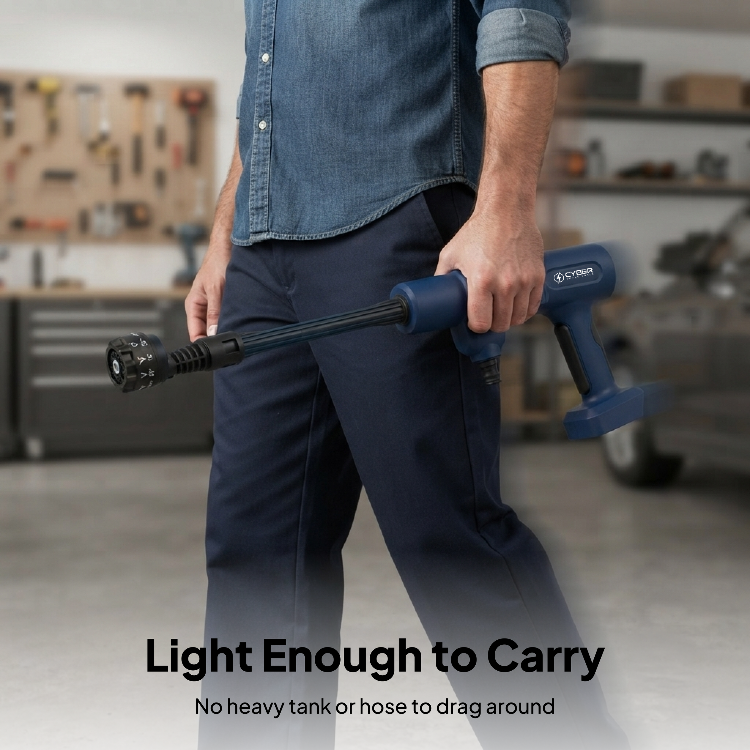 OrcaJetWash Pro Cordless Pressure Washer