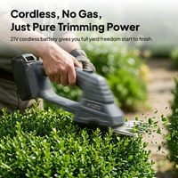 CYBER HedgeMaster Pro 3-in-1 Extended Cordless Hedge Trimmer