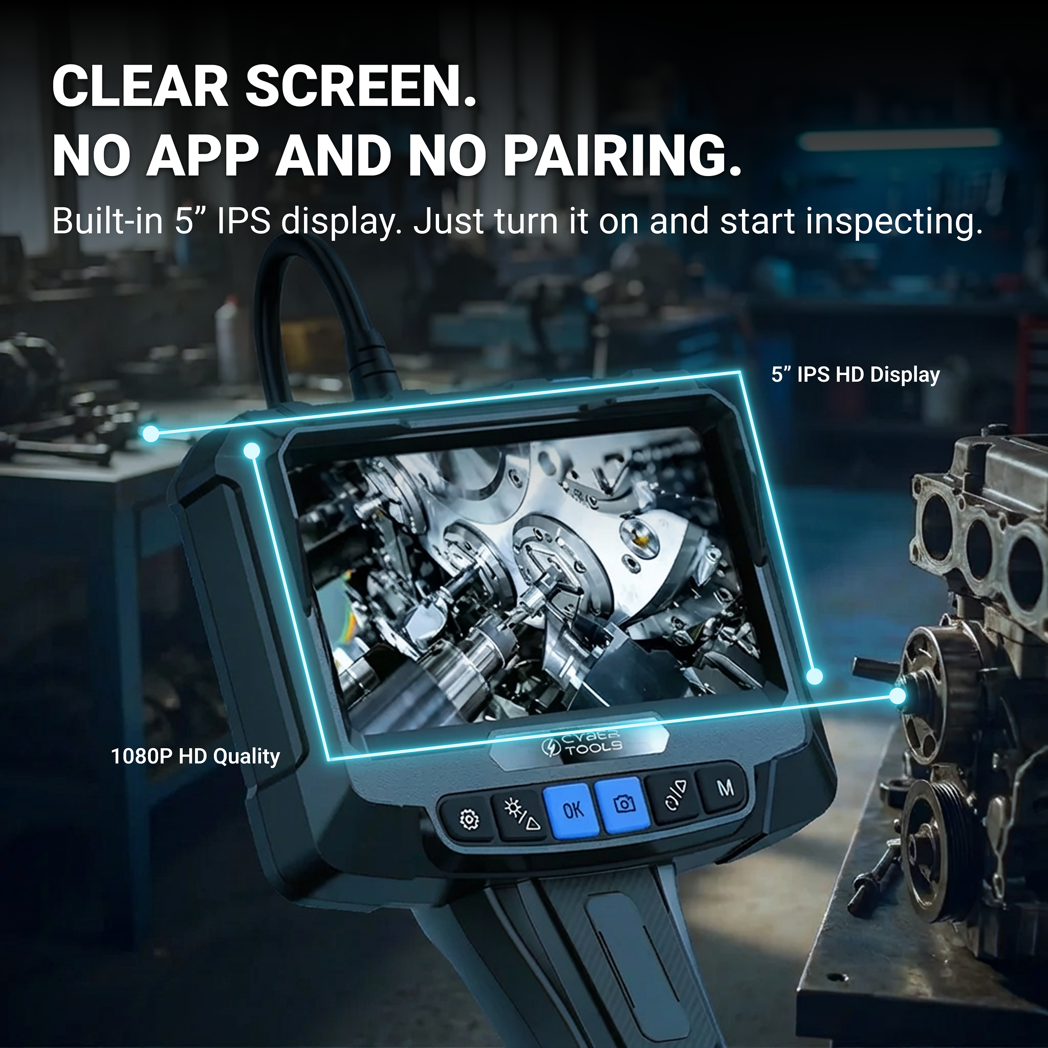 CYBER SapphireVision 360° Borescope