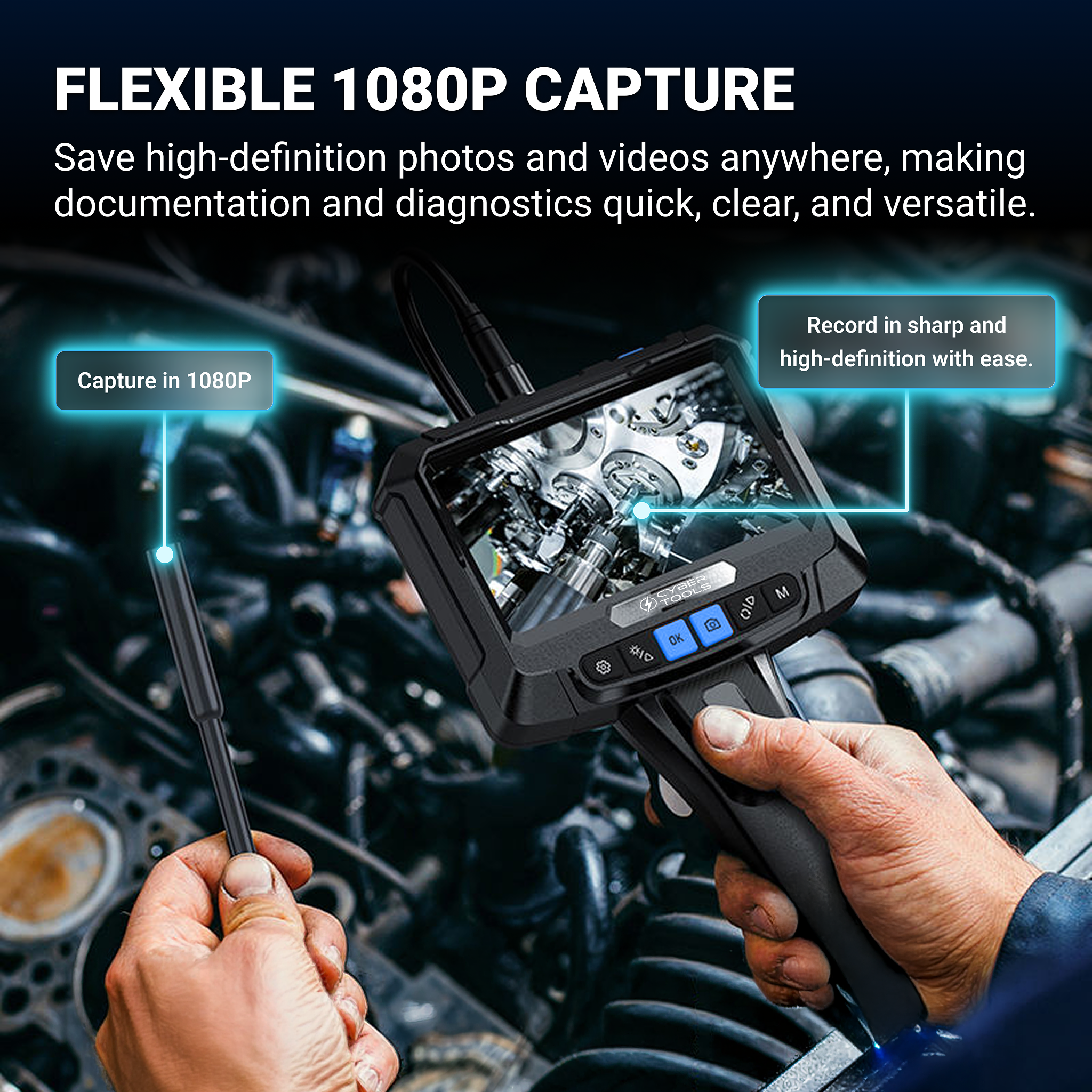 CYBER SapphireVision 360° Borescope