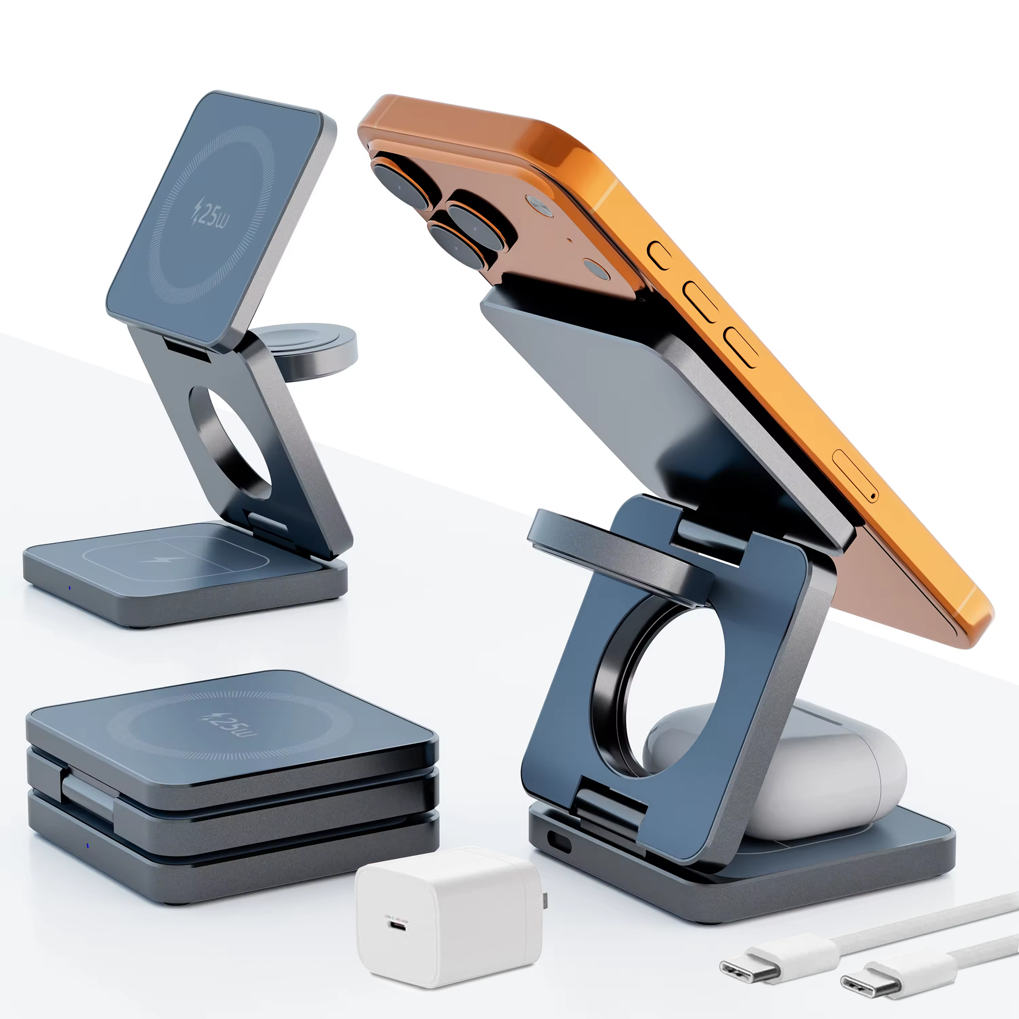 QiFold All-in-One Wireless Charging Dock