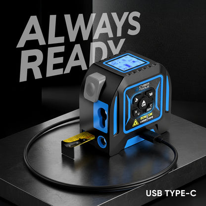 MeasurePro 3-in-1 Digital Laser Tape