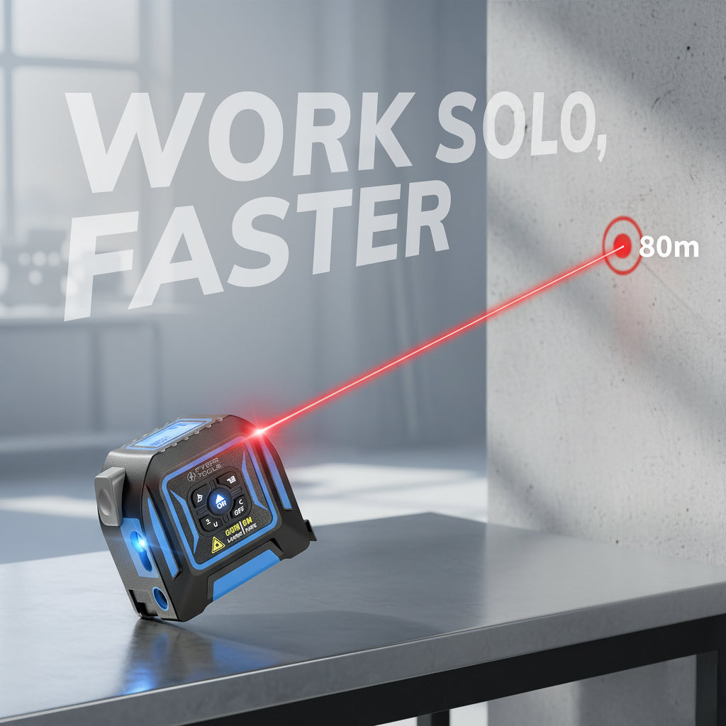 MeasurePro 3-in-1 Digital Laser Tape