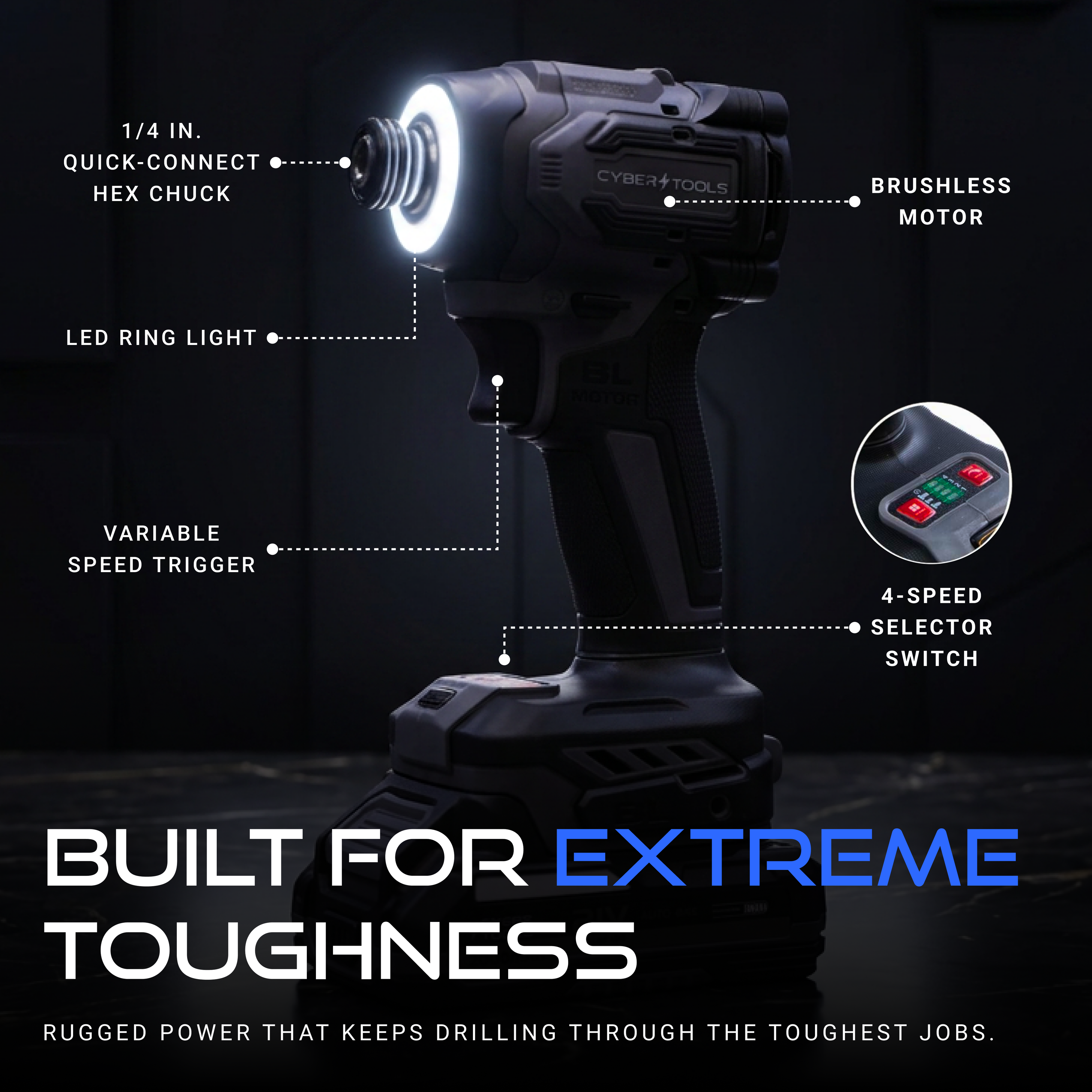 Cyber Toughest Impact Driver