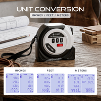 Cyber Measure Pro 3-in-1 Professional Laser Tape Measure