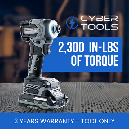 cyber tools 3 years warranty