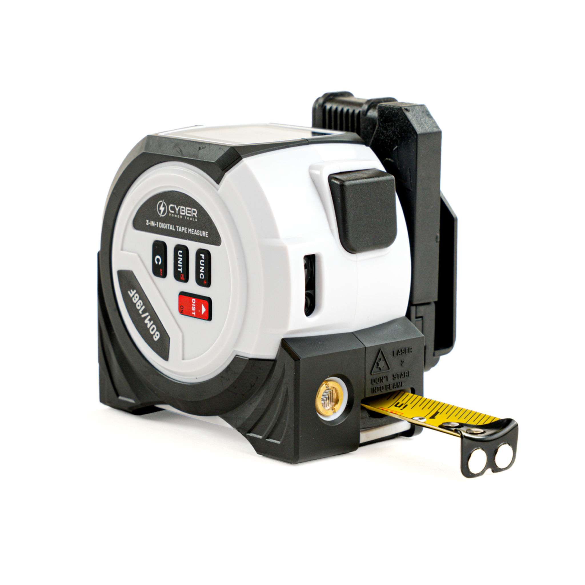 Cyber Measure Pro 3-in-1 Professional Laser Tape Measure