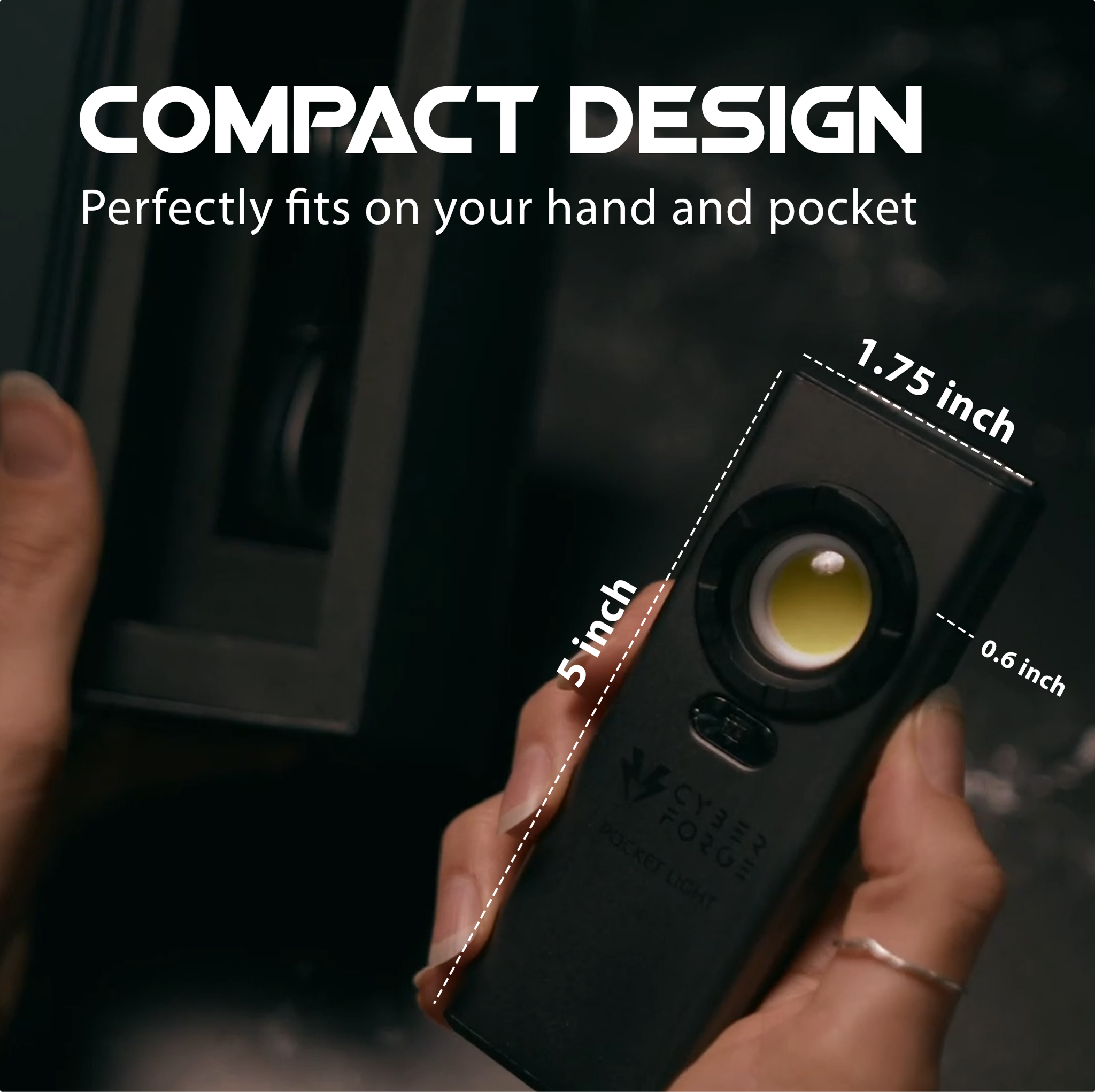 CYBER TOOLS Tactical Pocket FlashLight