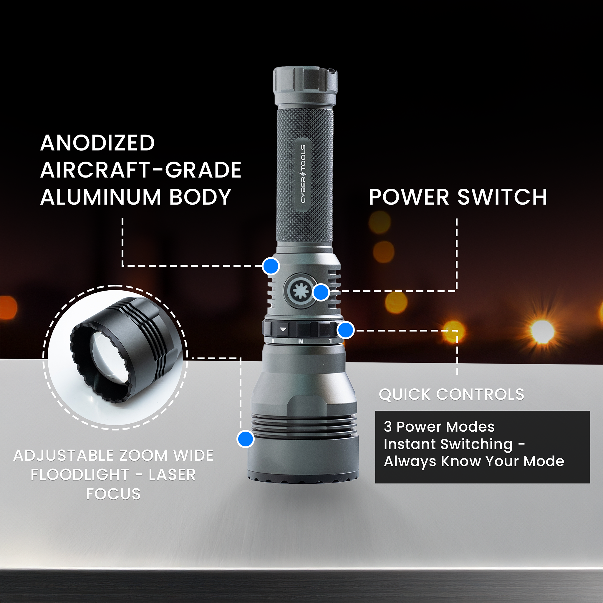 Cyber Survival Flashlight
