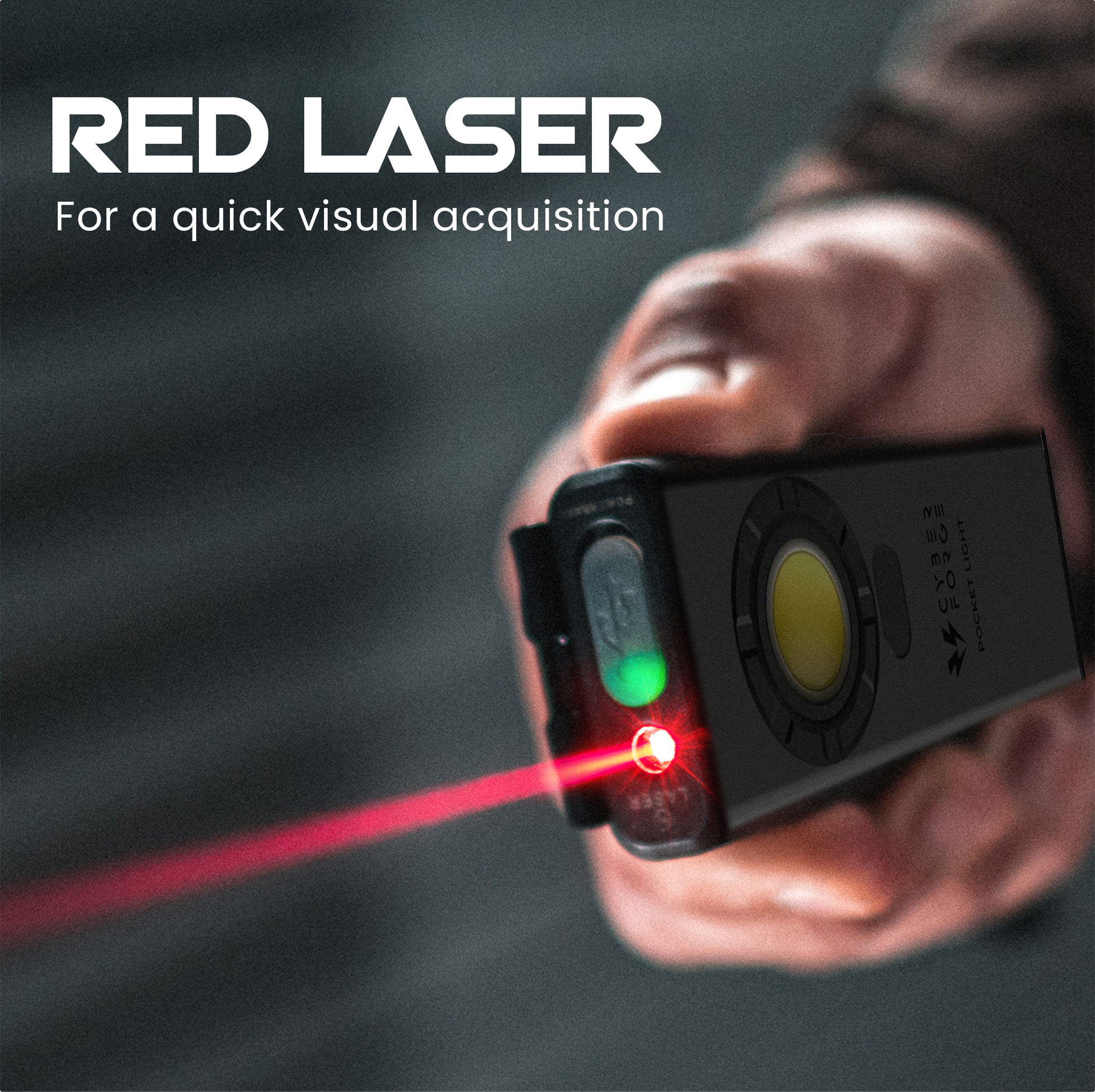 CYBER TOOLS Tactical Pocket FlashLight