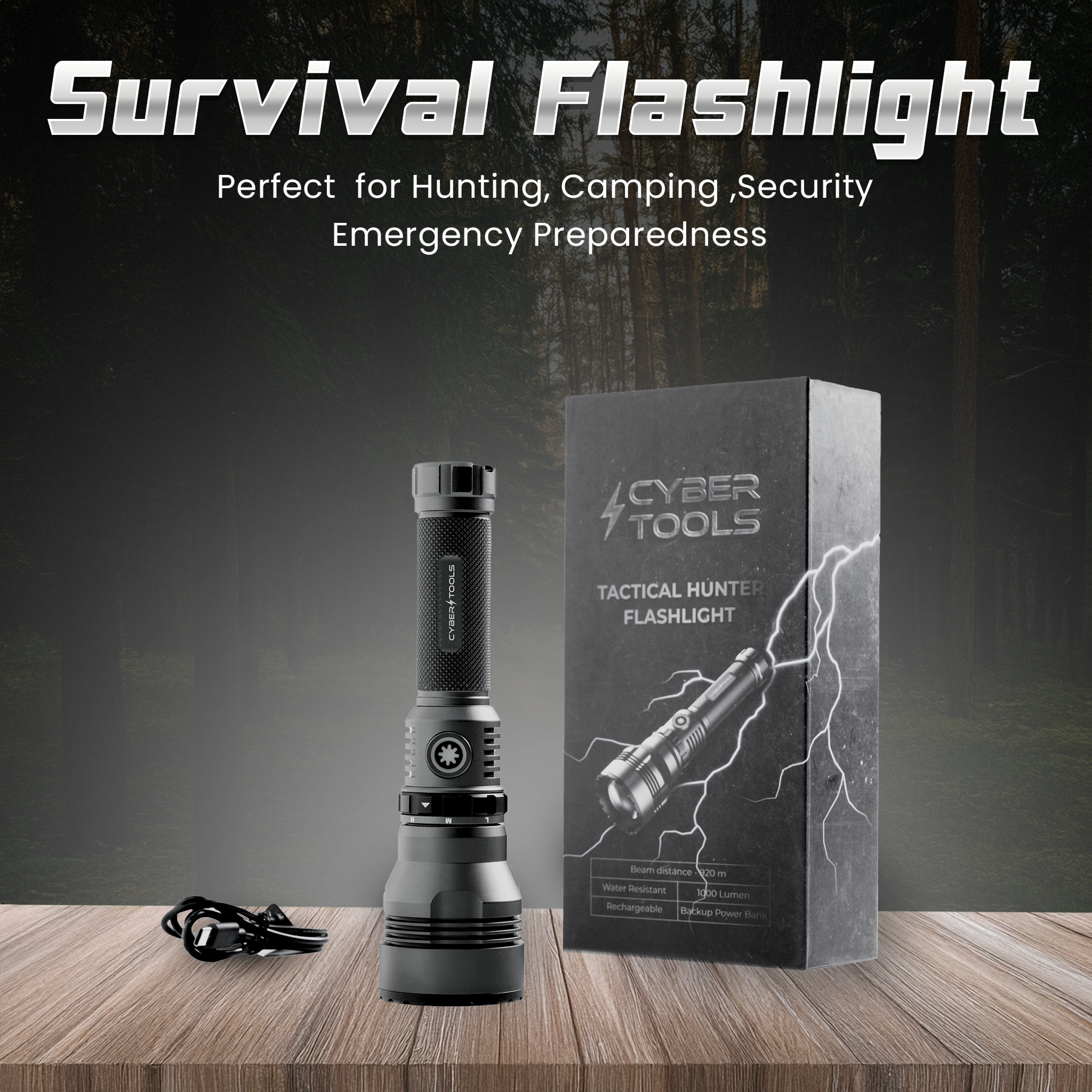 Survival Flashlight