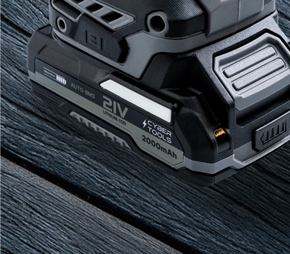 Toughest Impact Drill-Extended Battery Life