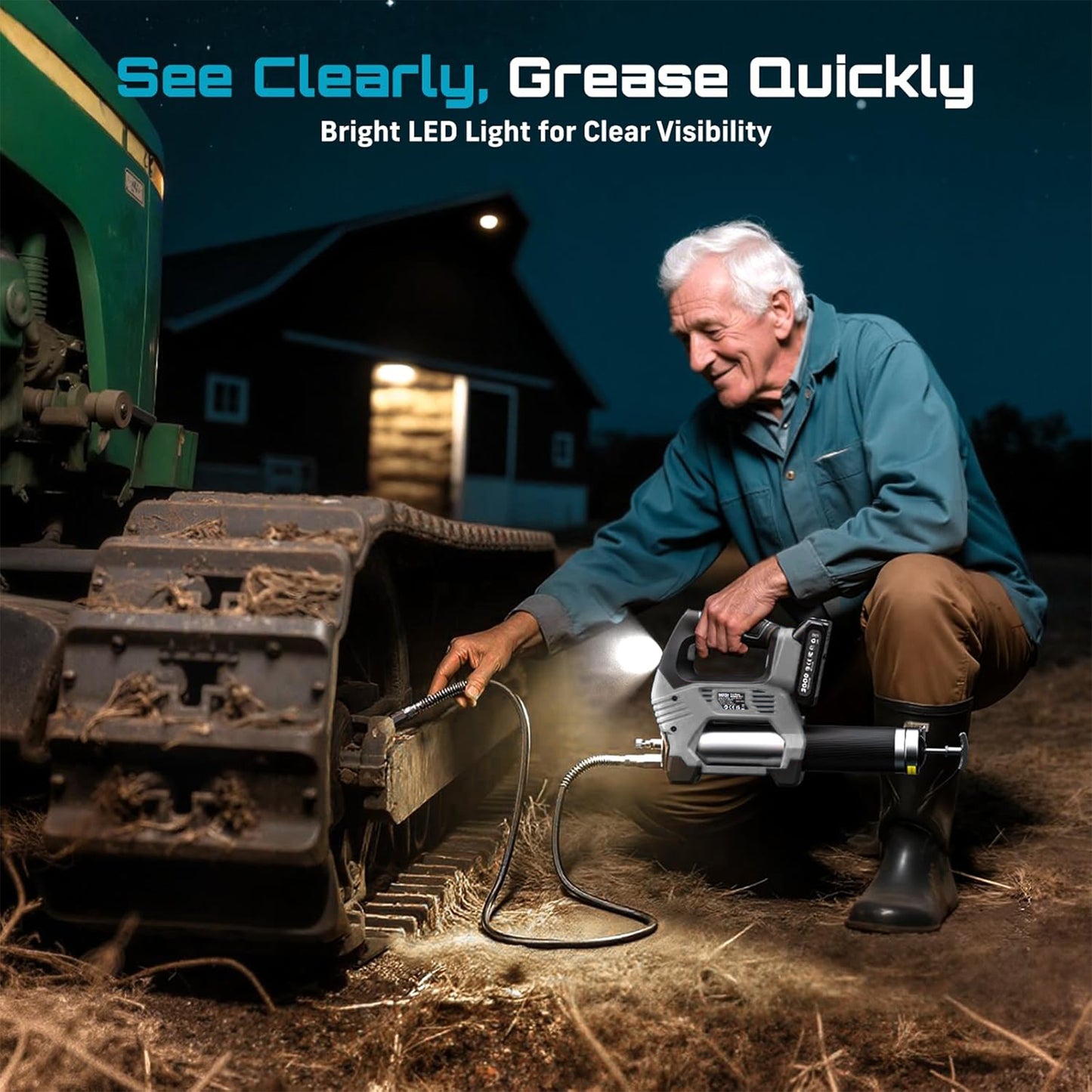 See Clearly, Grease Quickly