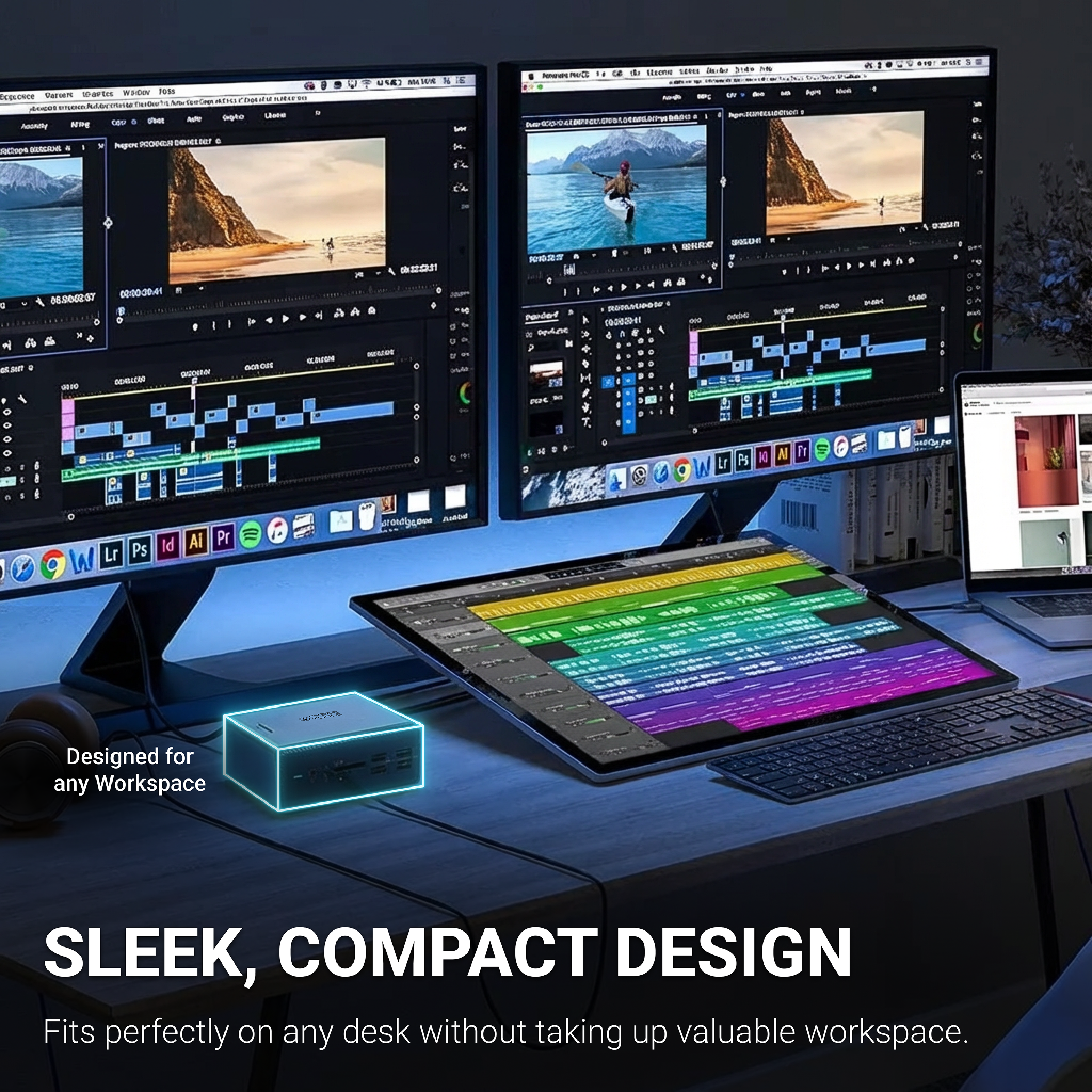 Cyberdock Infinity 15-in-1 USB-C Docking Station