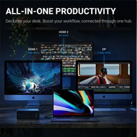 Cyberdock Infinity 15-in-1 USB-C Docking Station