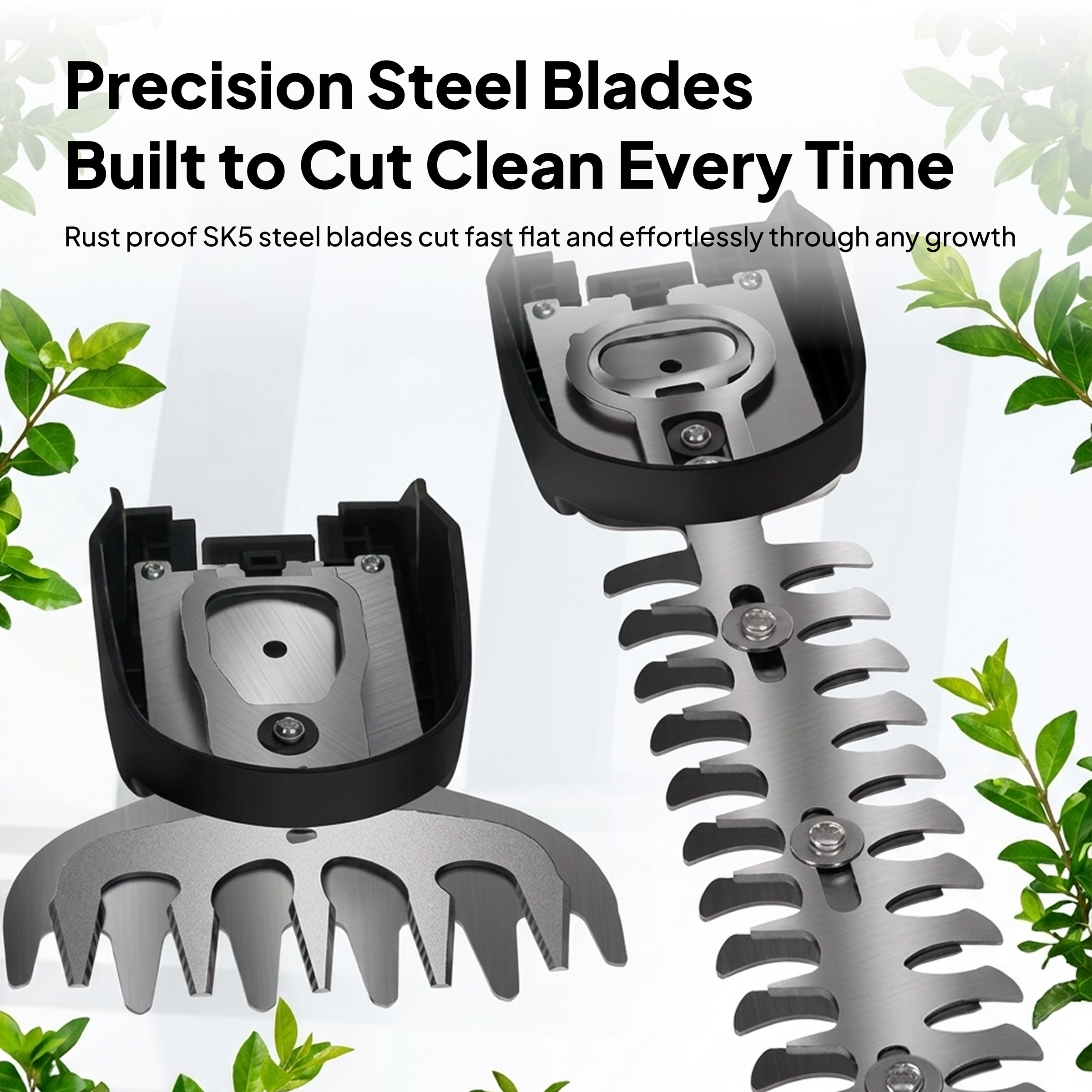 CYBER HedgeMaster Pro 3-in-1 Extended Cordless Hedge Trimmer