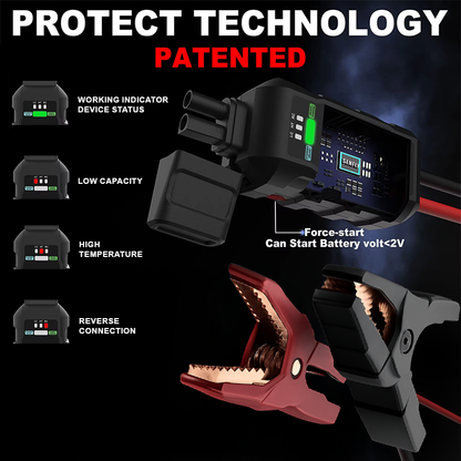 PowerX 10-Protection Portable Jump Starter