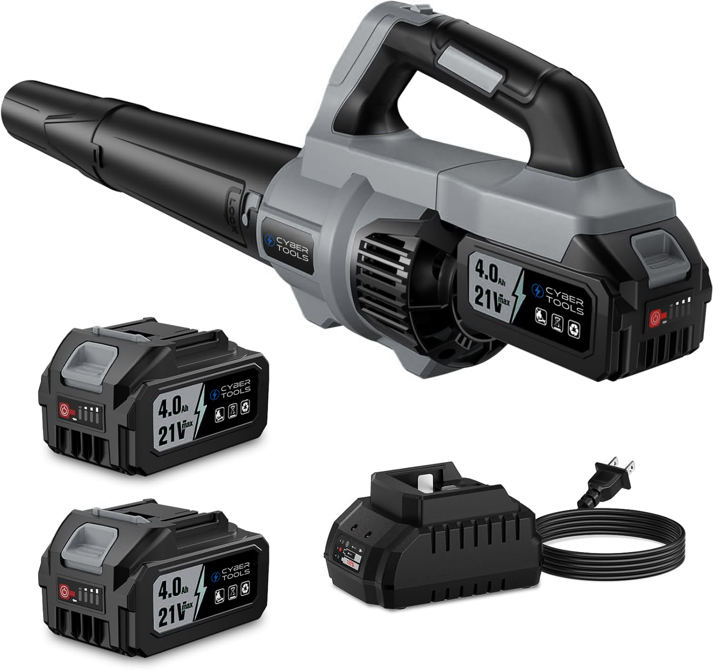 CyberBlast Cordless Leaf Blower