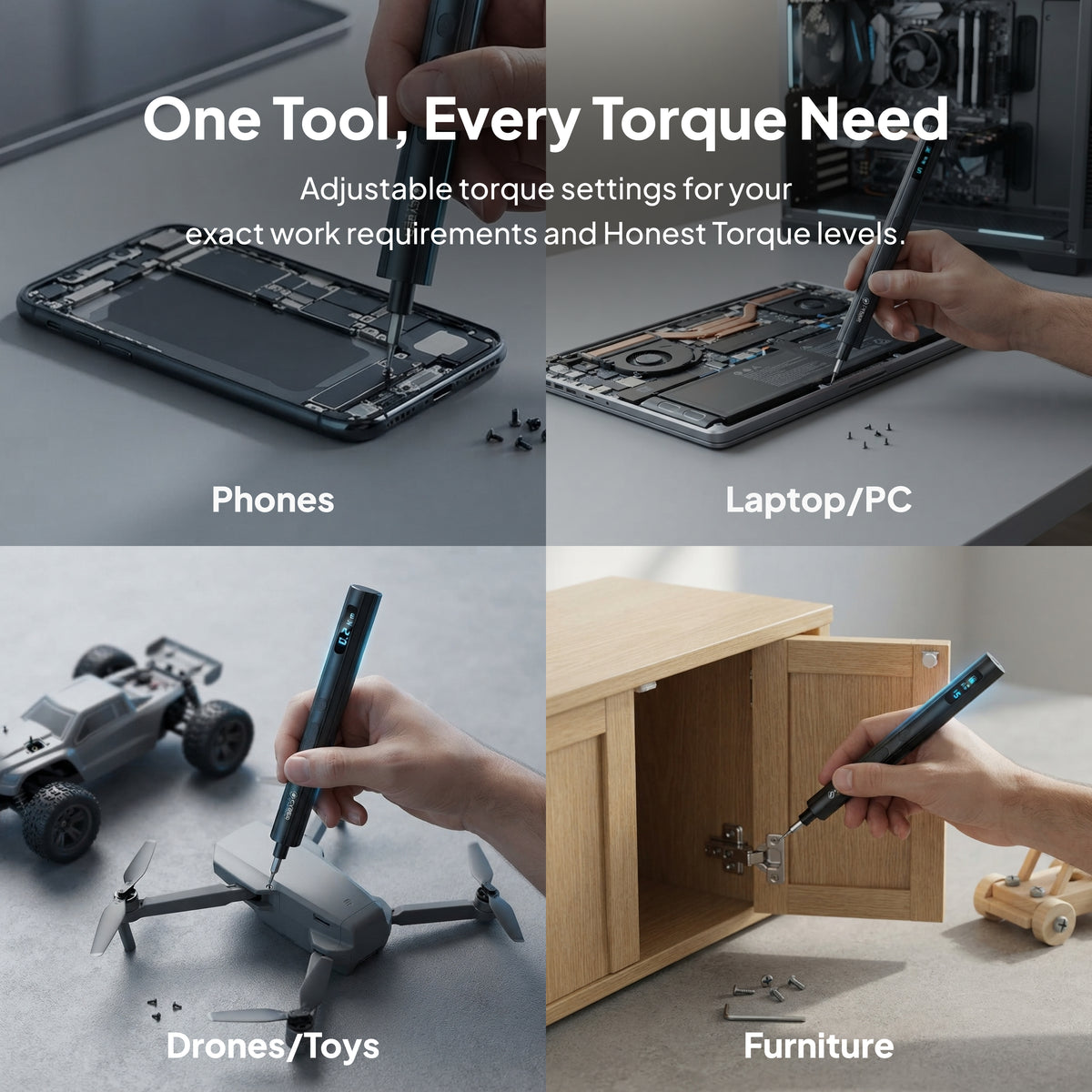 CYBER 155-in-1 Precision Electric Screwdriver