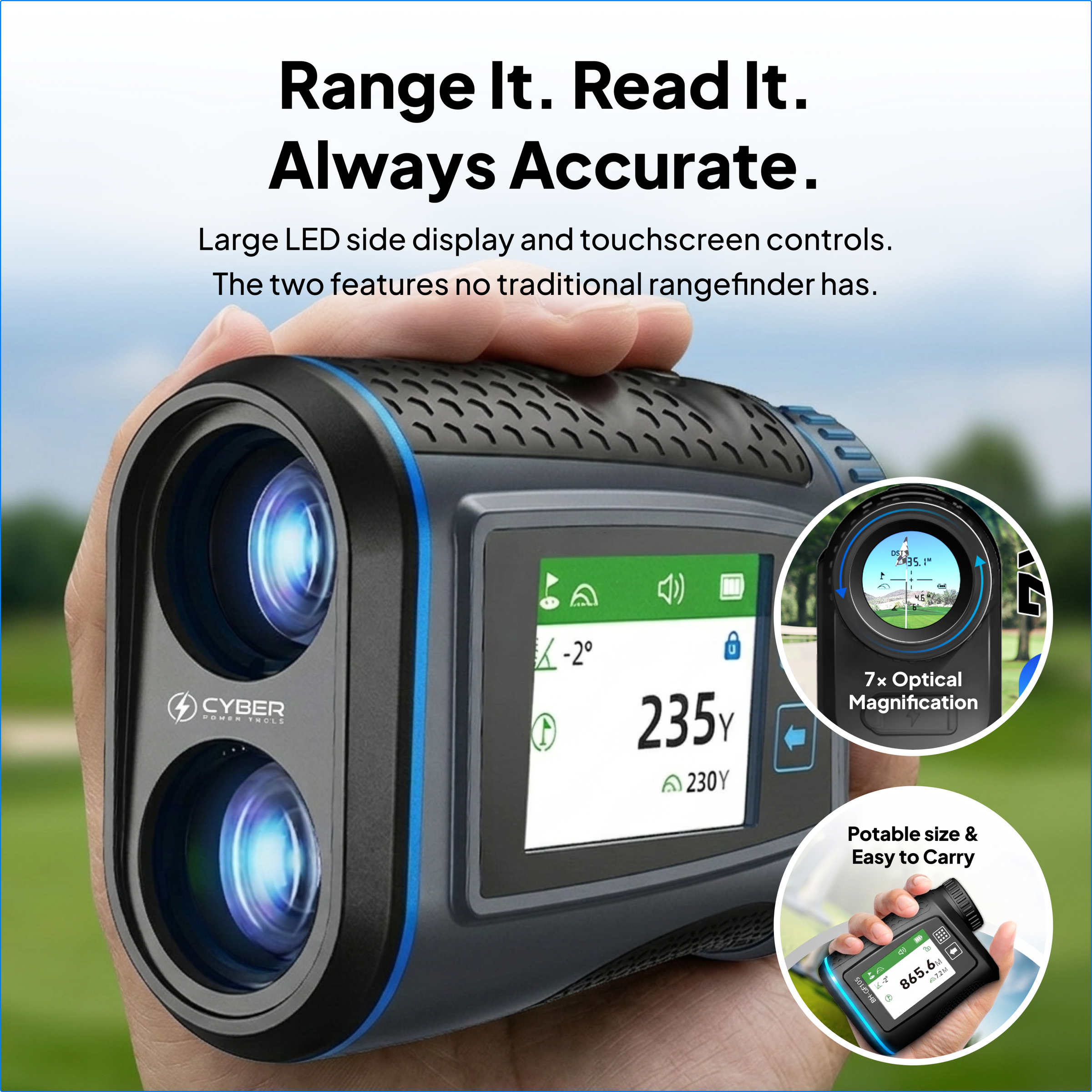 Cyber Wonderer Smart LED Rangefinder
