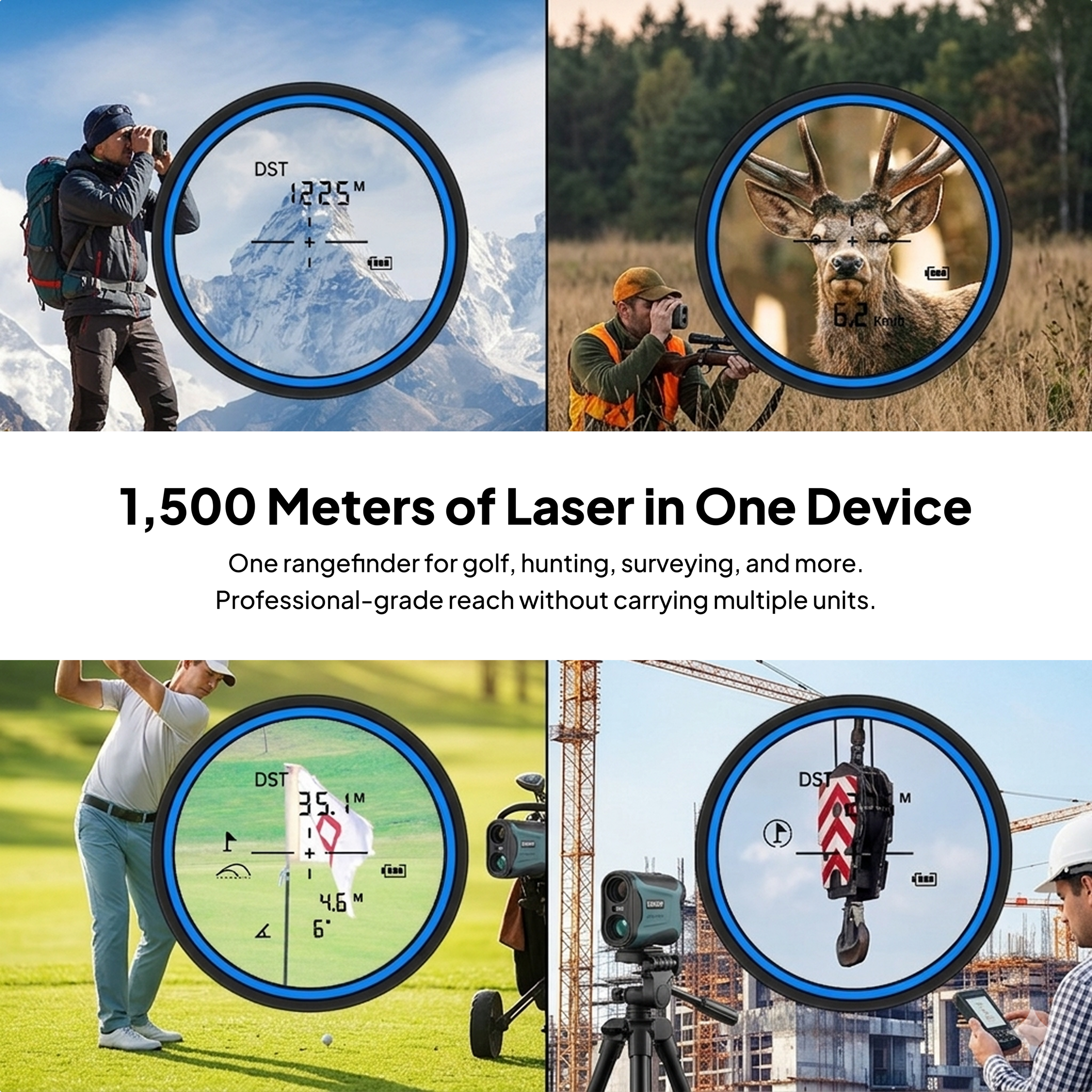 Cyber Wonderer Smart LED Rangefinder