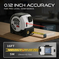 Cyber Measure Pro 3-in-1 Professional Laser Tape Measure