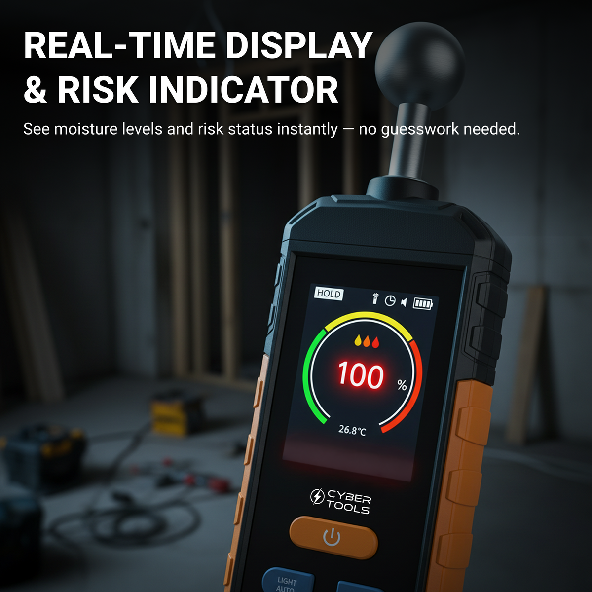 CYBERMOIST PRO™ Moisture Meter