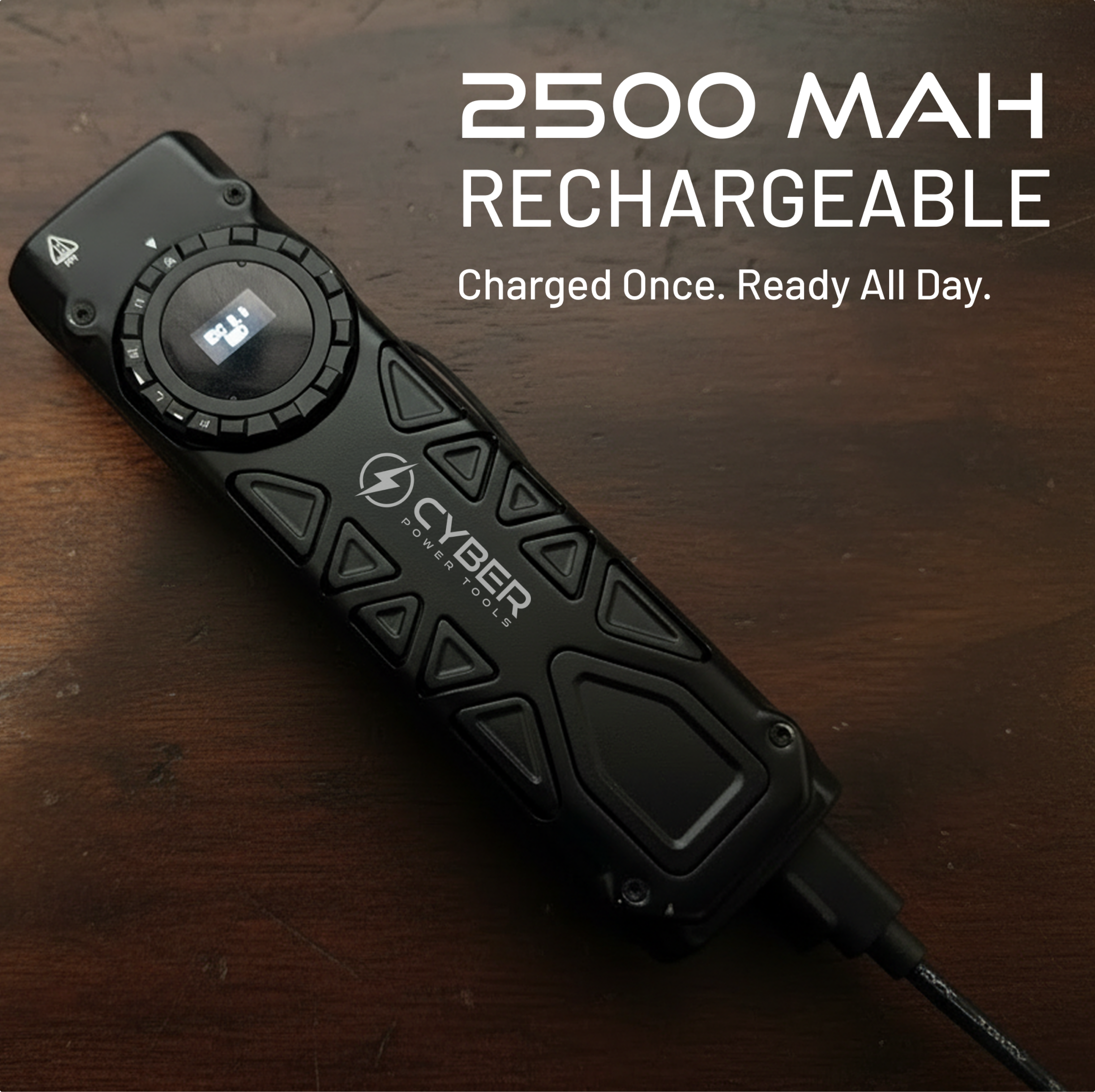 Cyber 5000 Lumen Flat EDC Flashlight