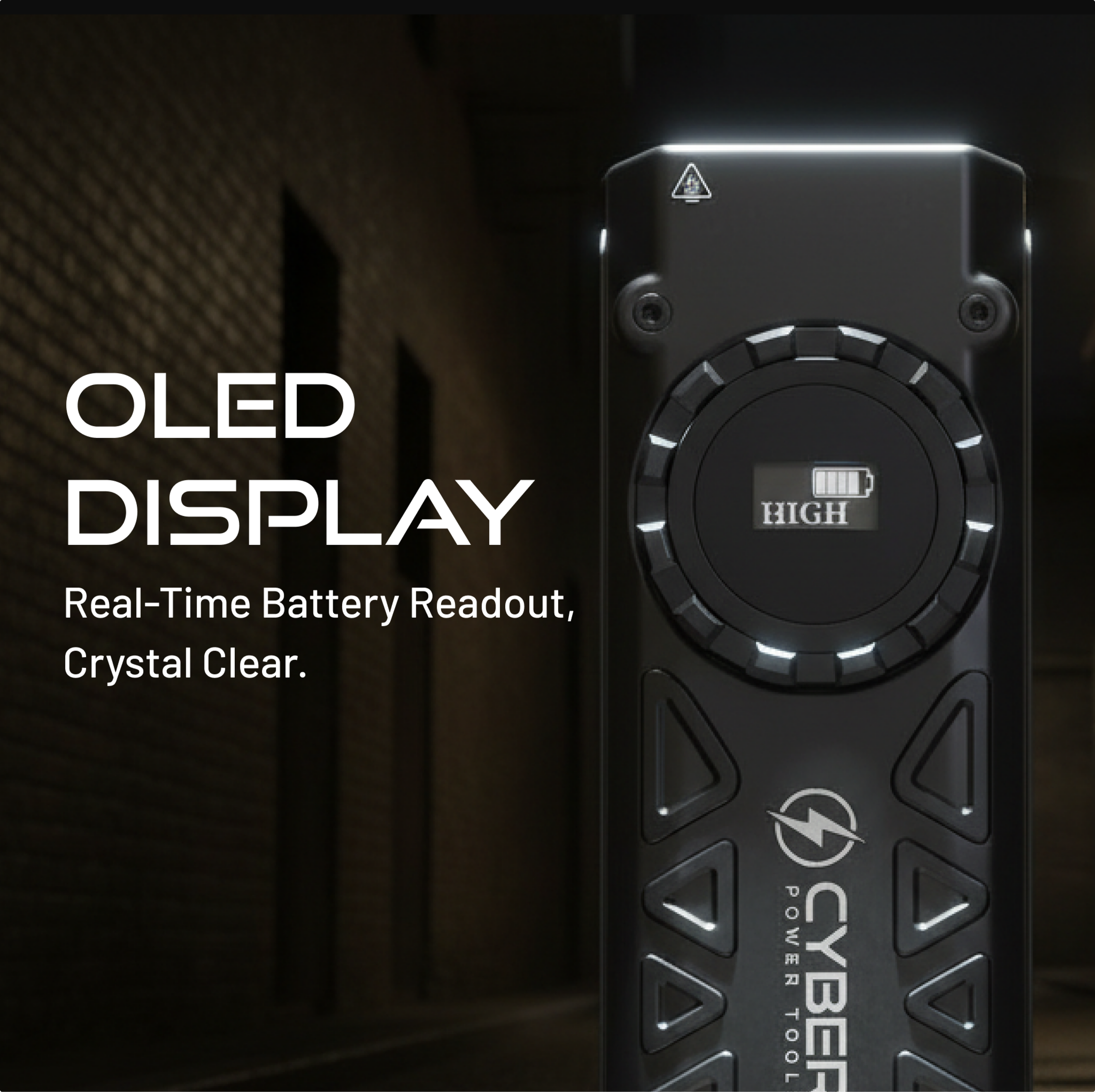Cyber 5000 Lumen Flat EDC Flashlight