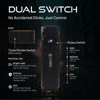 Cyber 5000 Lumen Flat EDC Flashlight