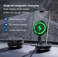 CircoMount™ Magnetic Car Phone Mount with Wireless Charging