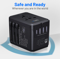 PortVault 360 Universal Travel Adapter-Converter