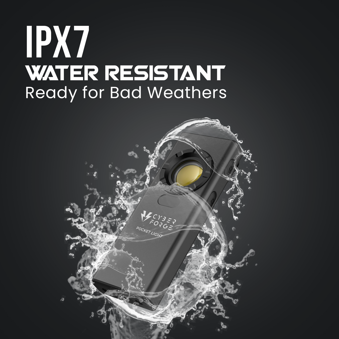 CYBER TOOLS Tactical Pocket FlashLight